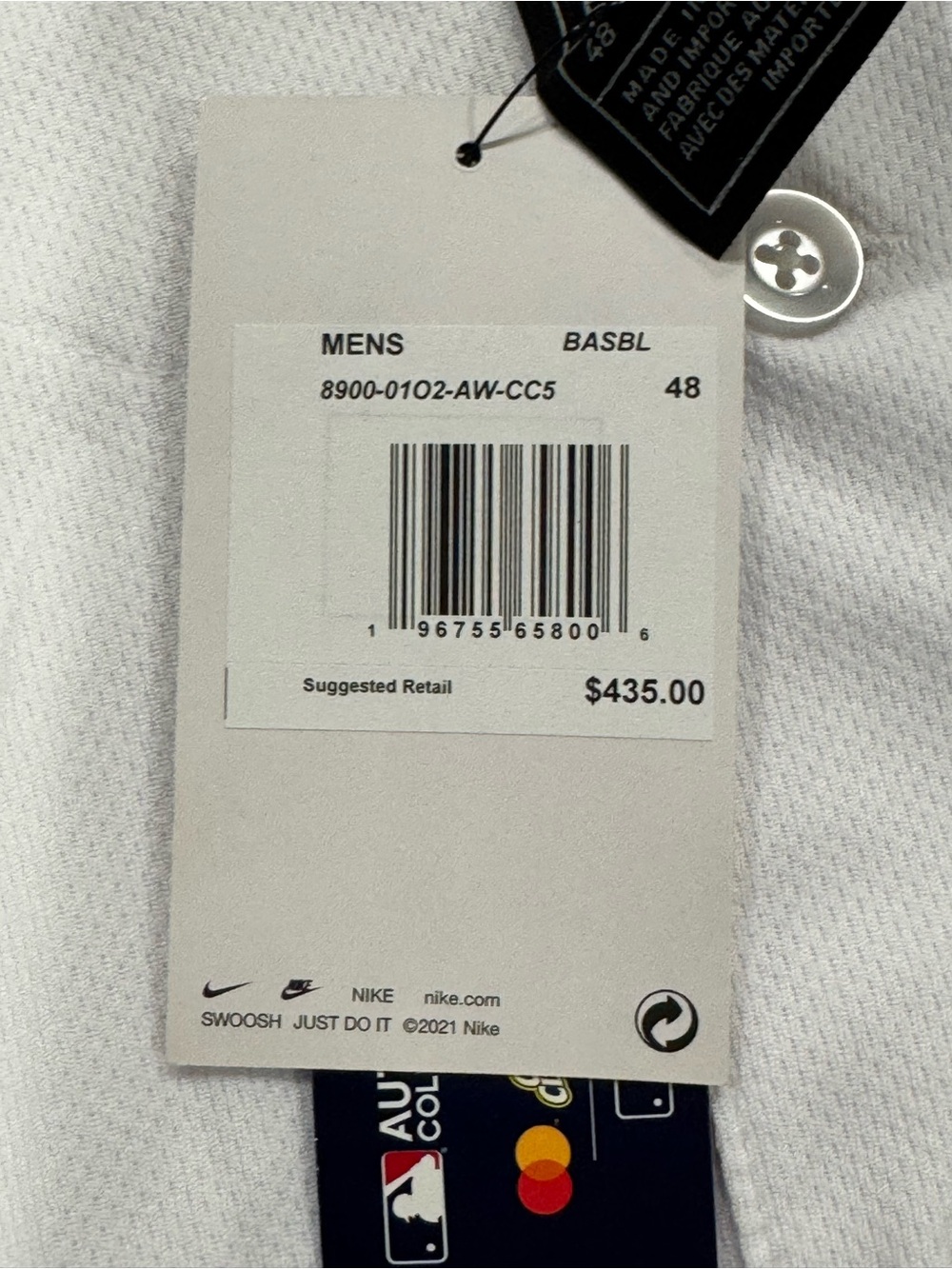 Nike Authentic Atlanta Braves Elite City Connect Baseball Jersey Mens Size 48 - Picture 10 of 12